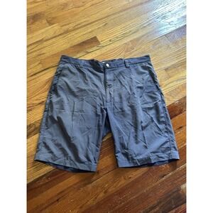 Peter Millar Mens Shackelford Hybrid Golf Shorts Navy Size 36 Athletic Preppy